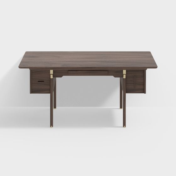 北米産ブラックウォールナットデスク