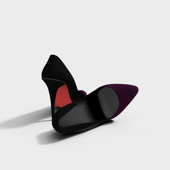 Stylish High Heels 3D model for Creative Projects