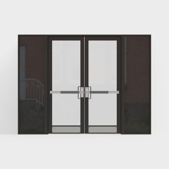 Urban Gate 3D model with Minimalist Design