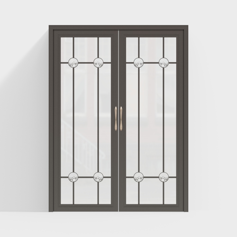 Double office doors