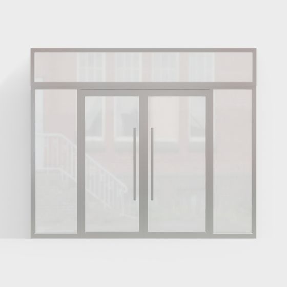 Urban Window 3D model for Modern Interiors