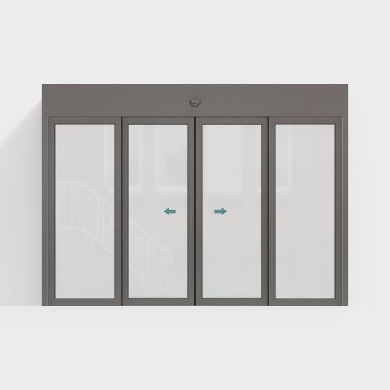 City Gate Low Poly 3D model for Creative Projects