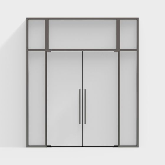 Urban Gate 3D model for Contemporary Spaces