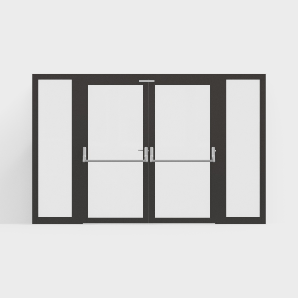Portes de bureau doubles