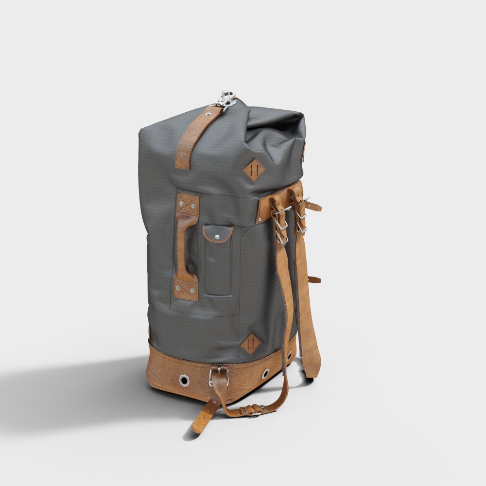 Modelli moderni di vestiti, scarpe, zaini, cosmetici e cappelli