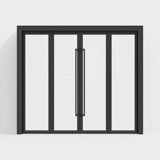 Modern Sliding Door 3D model
