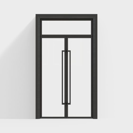 Elegant City Gate 3D Model with Modern Aesthetics