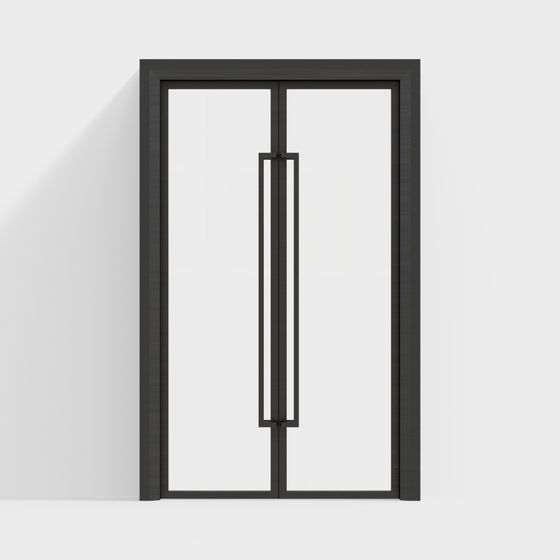Urban Gate 3D model - Elegant Minimalist Design