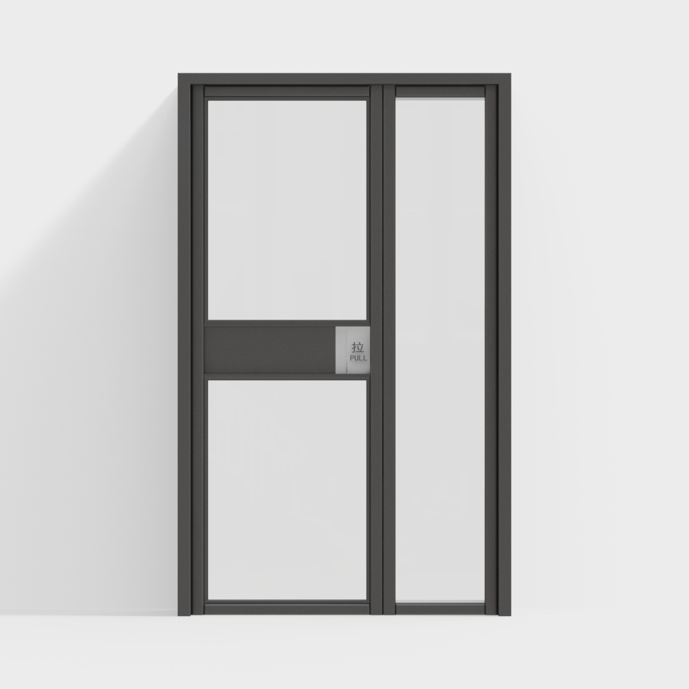 Single office door