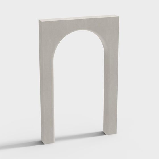 Sophisticated Minimalistic Arch 3D model