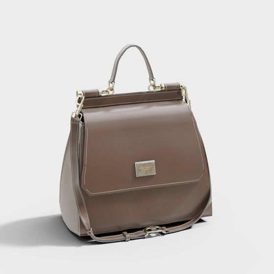Elegant Handbag 3D model for Modern Designers
