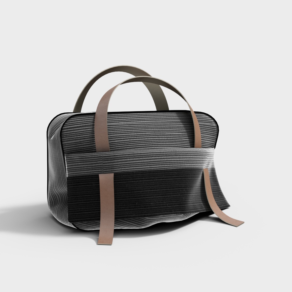 Stylish Handbag 3D model for Creative Projects
