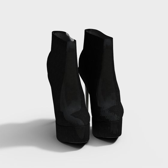 Urban Nightwalker Boots 3D model