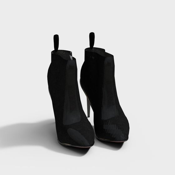 Stylish Elegant Heels 3D model for Creative Projects