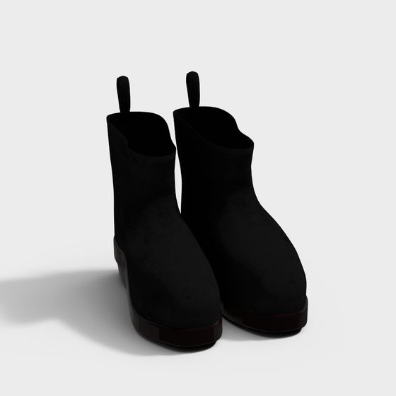 Urban Wanderer Boots 3D model