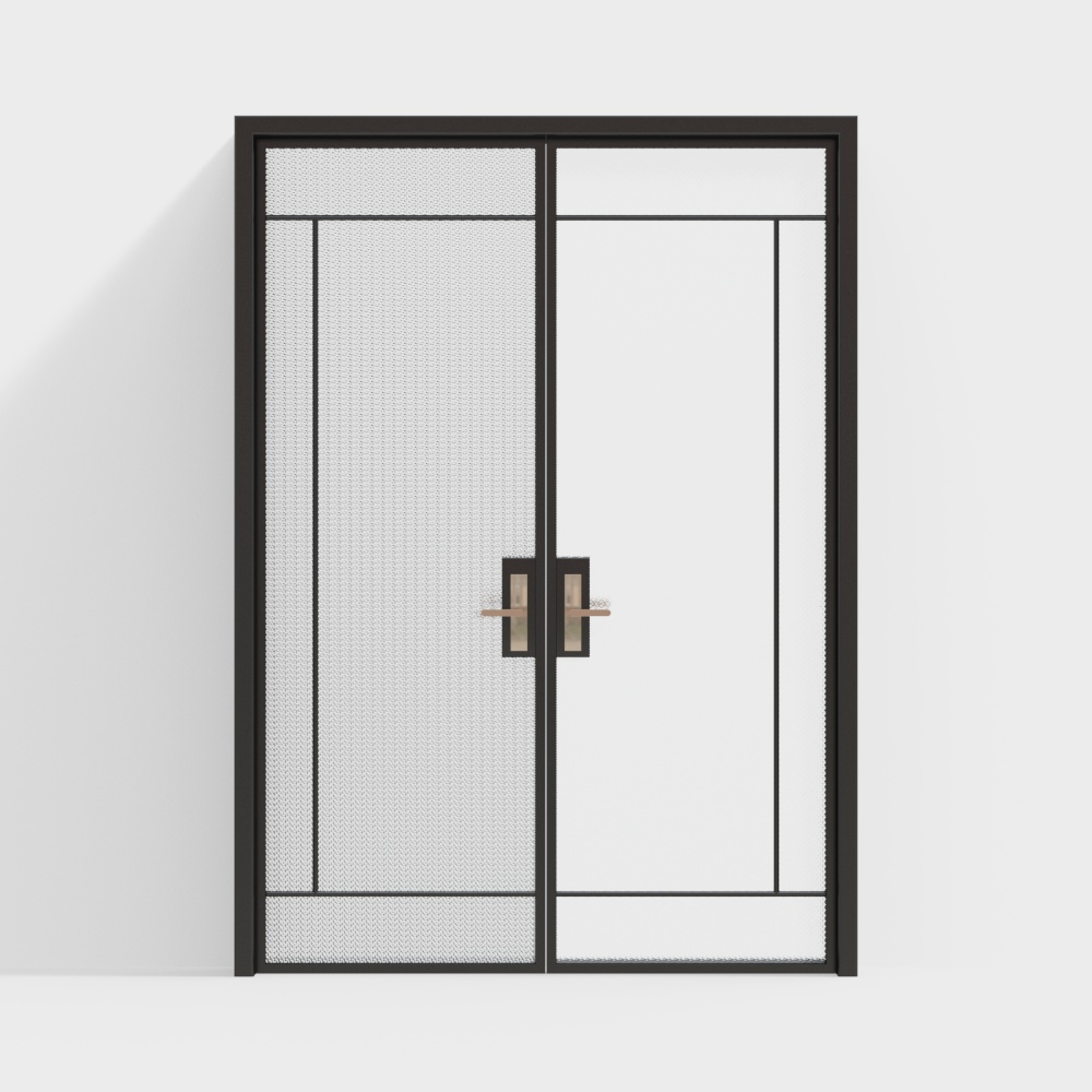 Double office doors