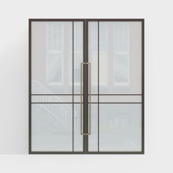 City Gate Low-Poly 3D model