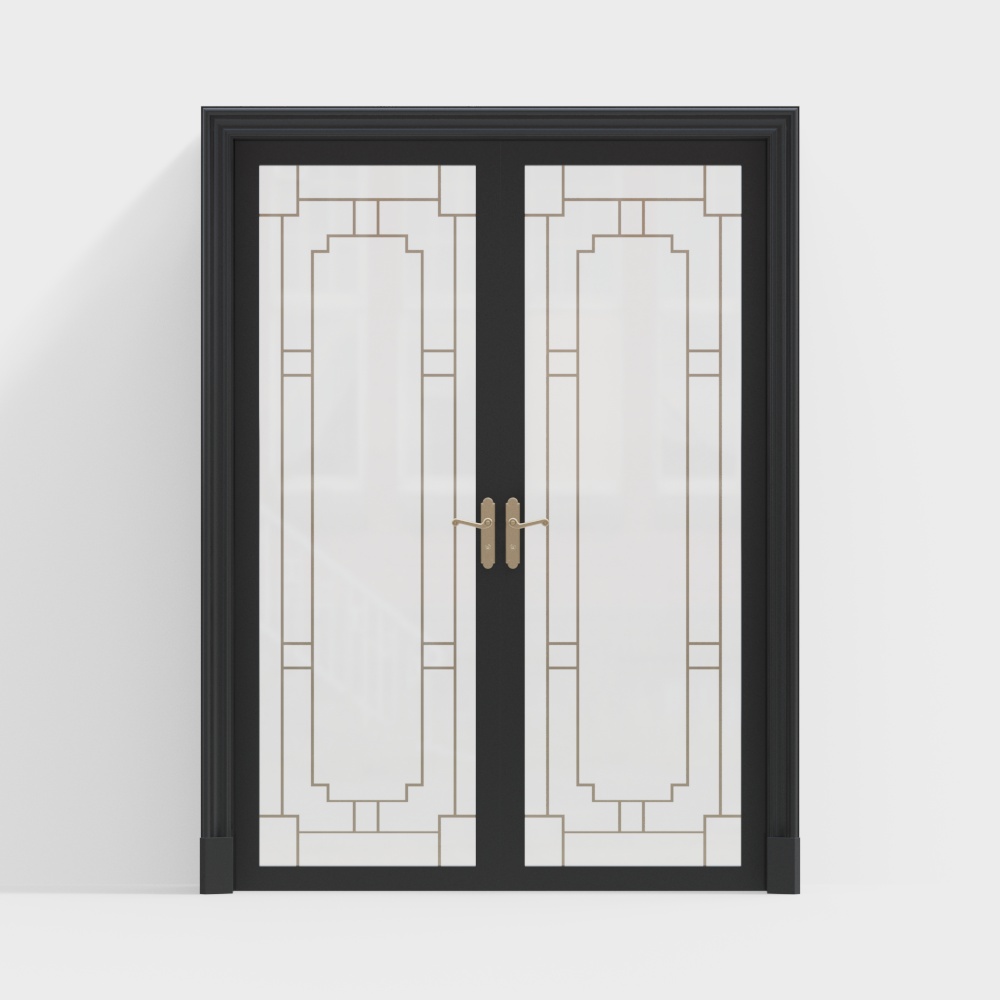 Double office doors