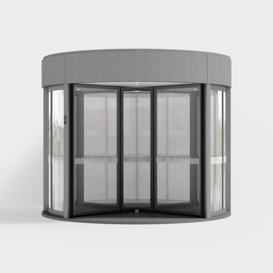 Revolving Door 3D Model for Modern Design