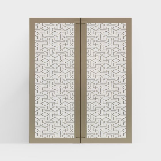 Lattice Door 3D model