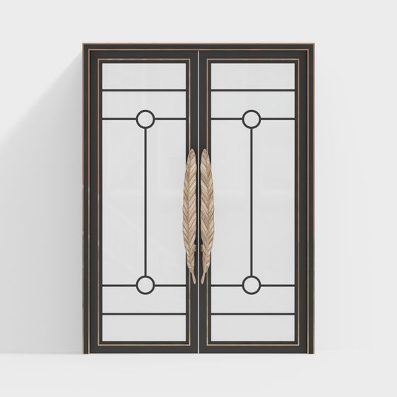 Art Nouveau Door 3D model