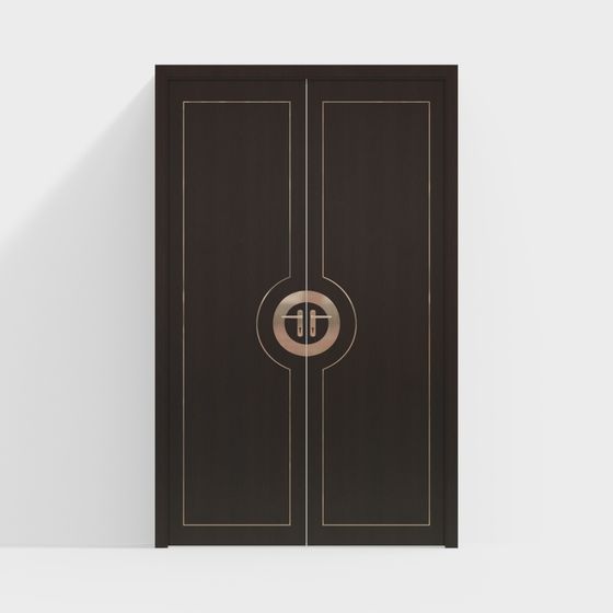 Art Deco Door 3D model