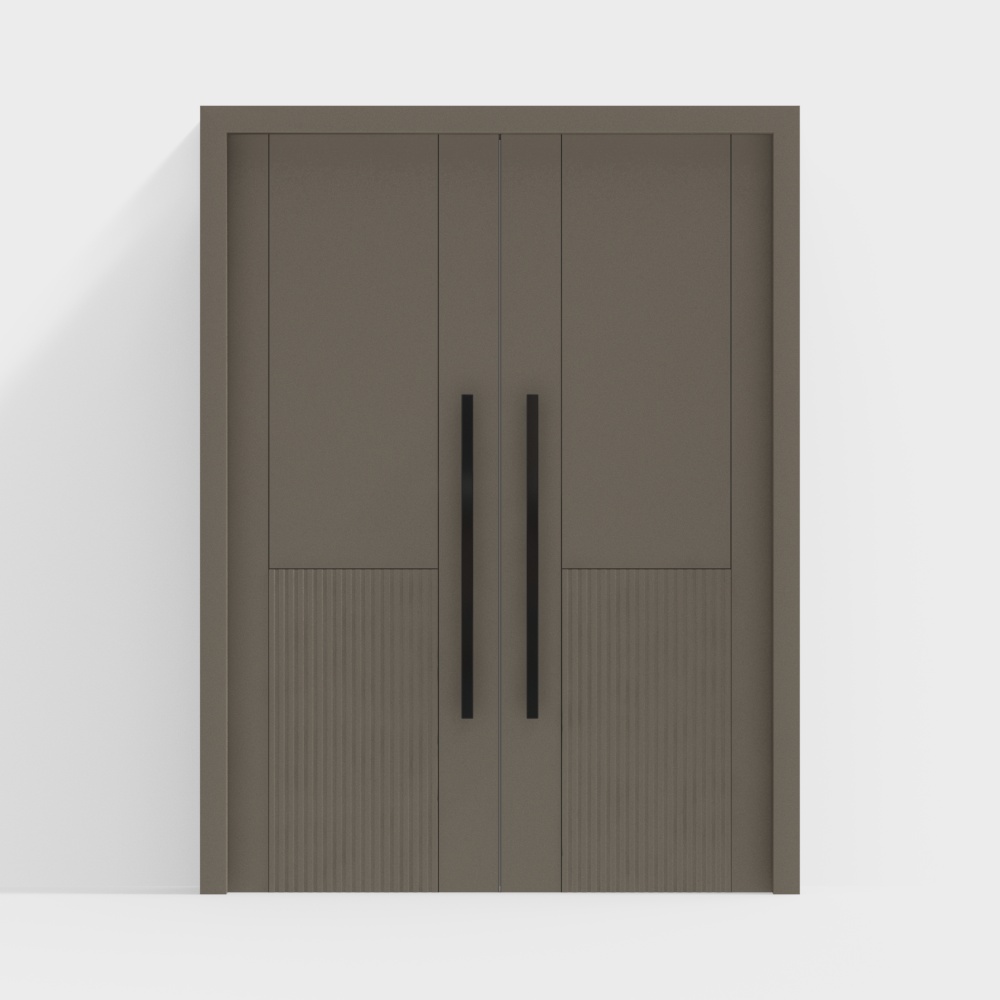 Puertas de oficina dobles