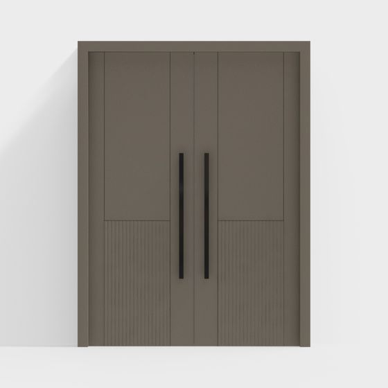 City Door 3D Model for Modern Design