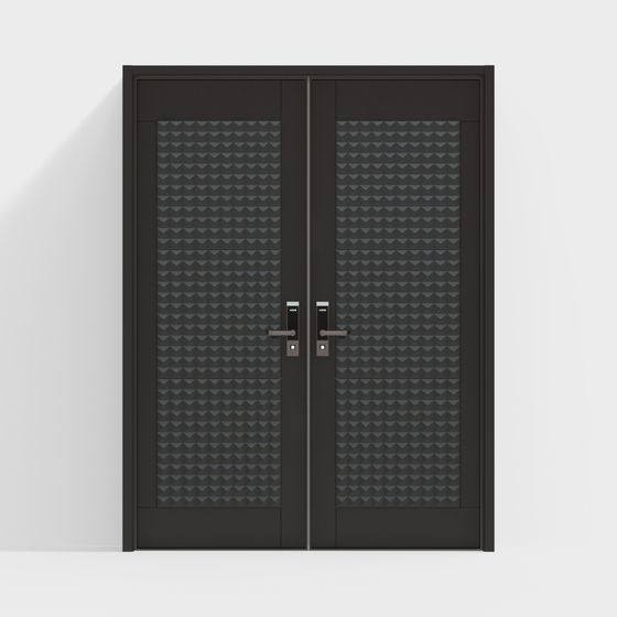 Urban Elegance 3D model Double Door
