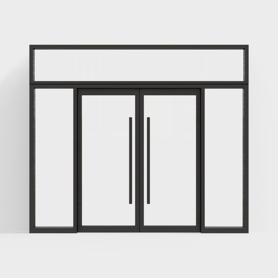 City Gate Low-Poly 3D Model