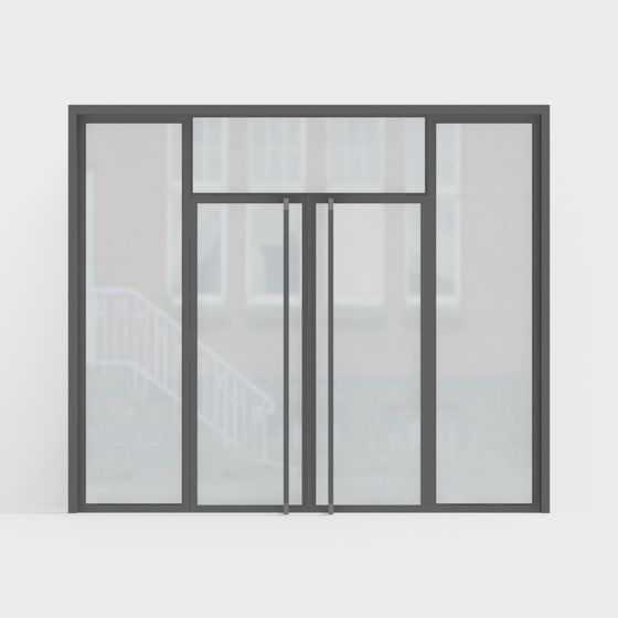Urban Window 3D Model Design