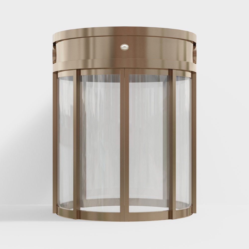 Golden Office building automatic revolving doors