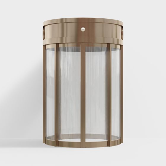 Elegant Rotating Door 3D model