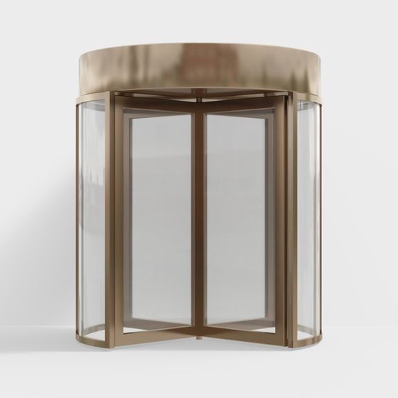 Elegant Rotating Door 3D model