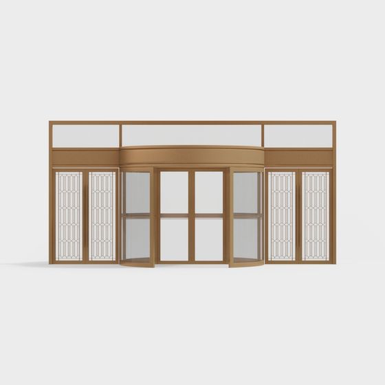 City Window 3D model - Low Poly Design for Creative Projects