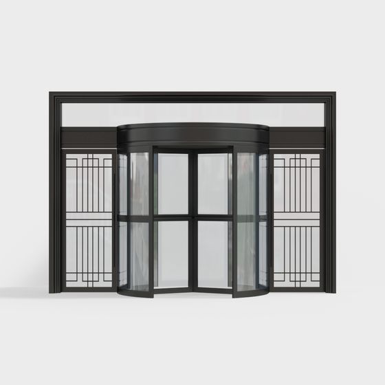 Modern Rotating Door 3D model