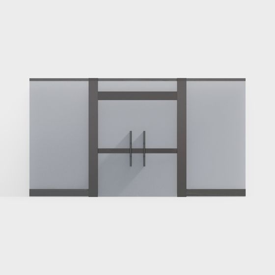 Urban Window 3D model - Minimalist Design