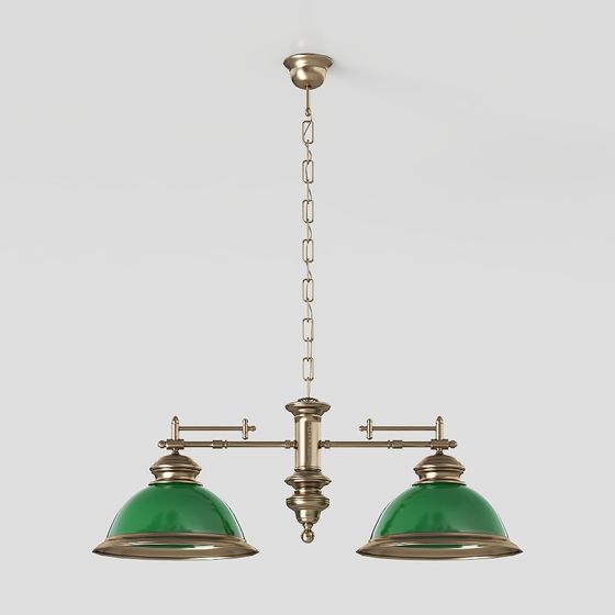 Vintage Pendant Light 3D model for Modern Interiors