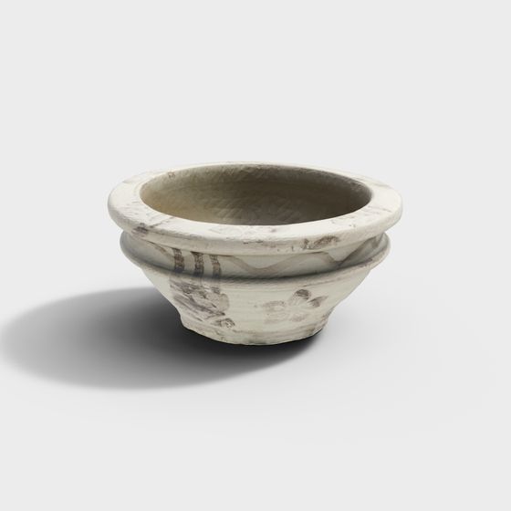 Vintage Flower Pot 3D model for Creative Designs