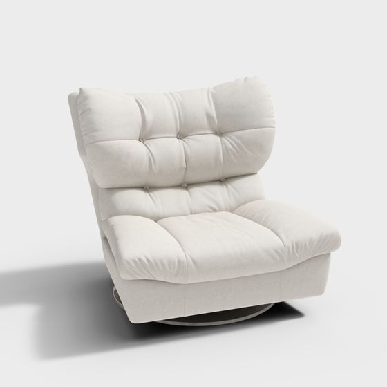 Cozy Swivel Chair 3D model