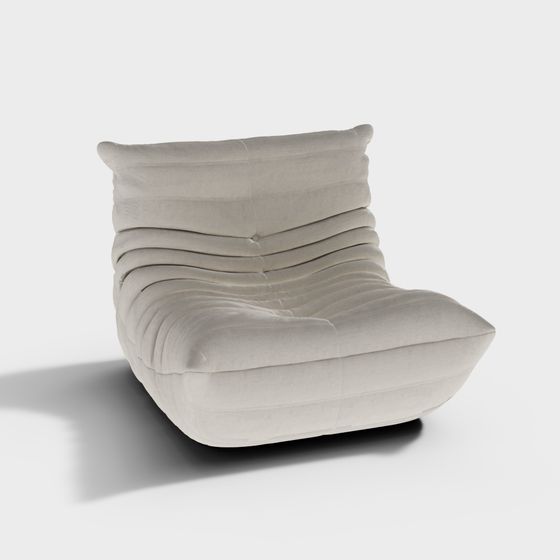 Low Polygon Style Sofa 3D Model