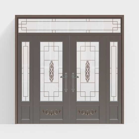 Elegant Entrance 3D model