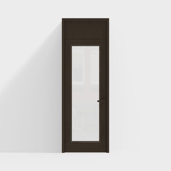 Modern Glass Door 3D model