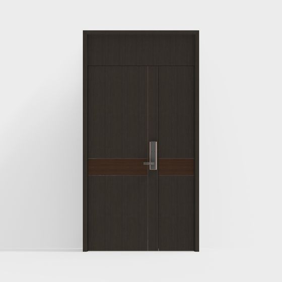 Urban Door 3D model - Contemporary Minimalist Design