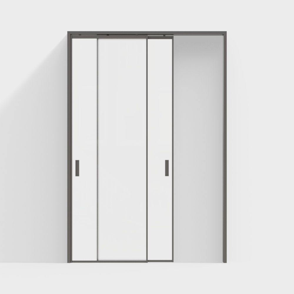 ประตูบานเลื่อนกระจกสไตล์โมเดิร์น