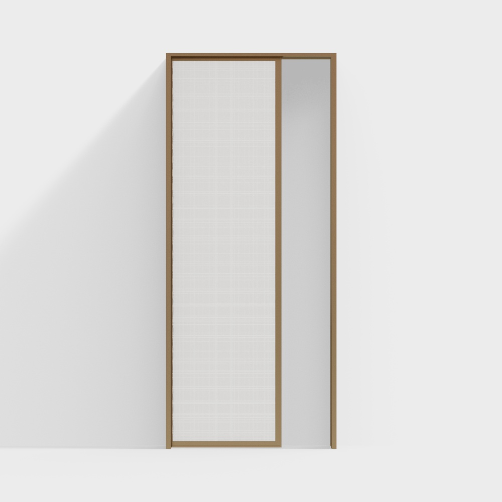 Новая раздвижная дверь в китайском стиле.