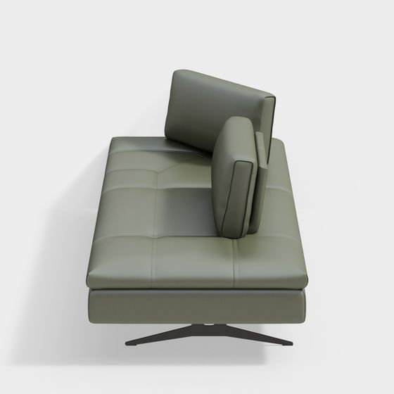 Urban Comfort Low-Poly Sofa 3D model