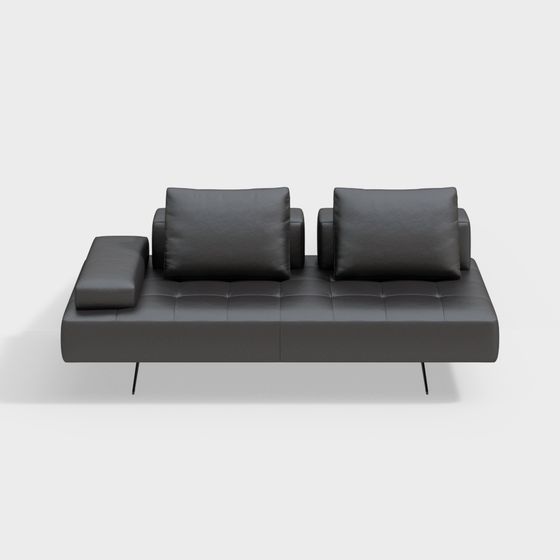 Elegant Minimalist 3D Sofa Model