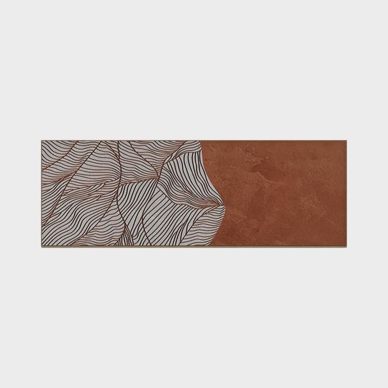 Abstract Leaf Wall Panel 3D model