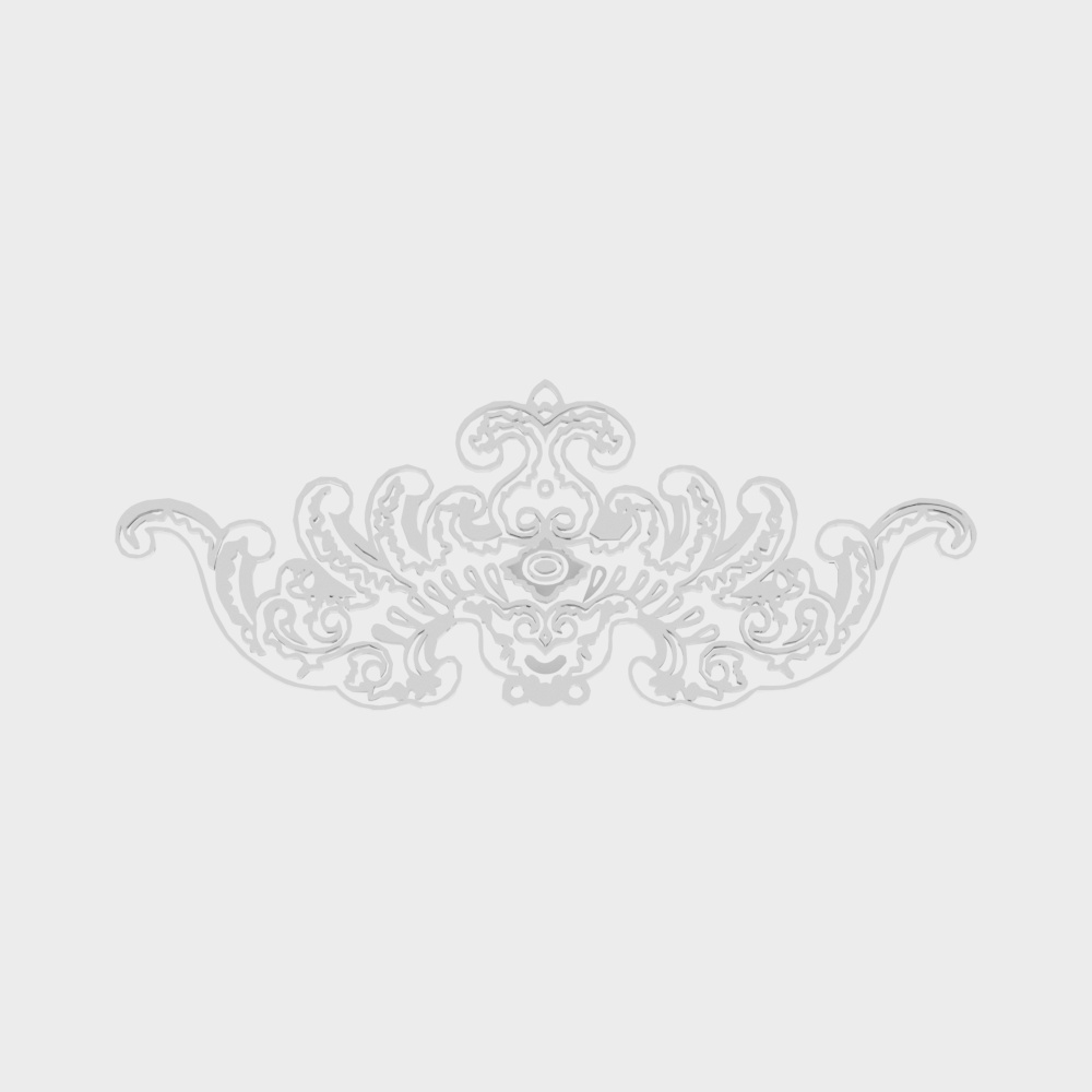 Lace Scroll 3D model